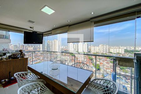 Varanda da Sala de apartamento à venda com 2 quartos, 74m² em Quarta Parada, São Paulo