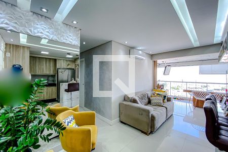 Sala de apartamento à venda com 2 quartos, 74m² em Quarta Parada, São Paulo