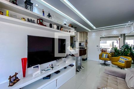 Sala de apartamento à venda com 2 quartos, 74m² em Quarta Parada, São Paulo