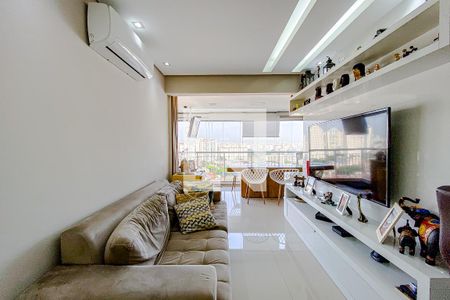 Sala de apartamento à venda com 2 quartos, 74m² em Quarta Parada, São Paulo