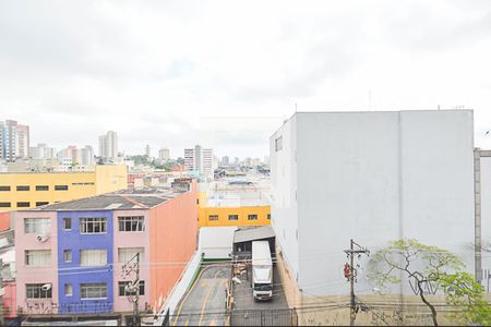 Vista da Sala/Cozinha de apartamento para alugar com 1 quarto, 58m² em Centro, São Bernardo do Campo