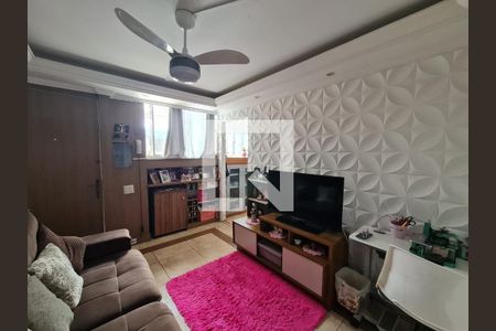 Sala de apartamento à venda com 3 quartos, 64m² em Parque Cecap, Guarulhos