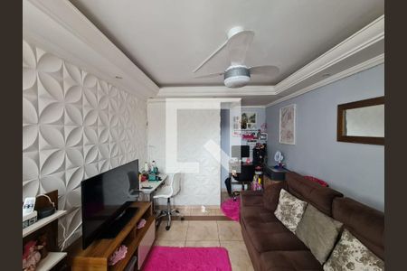 Sala de apartamento à venda com 3 quartos, 64m² em Parque Cecap, Guarulhos