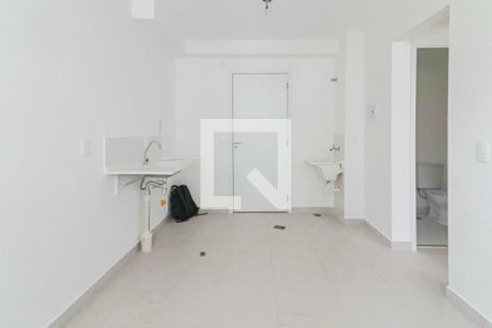 Sala / Cozinha / Lavanderia de apartamento para alugar com 2 quartos, 32m² em Jardim Celeste, São Paulo