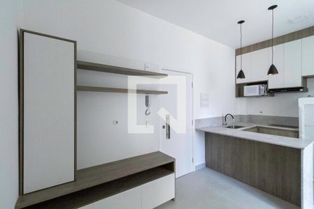 Sala/Cozinha de apartamento para alugar com 1 quarto, 34m² em Ouro Preto, Belo Horizonte