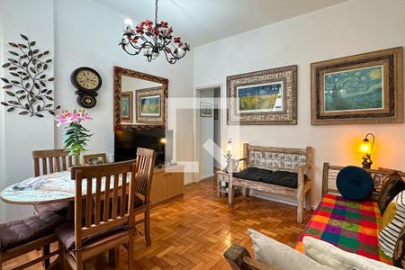 Sala de apartamento à venda com 2 quartos, 70m² em Copacabana, Rio de Janeiro