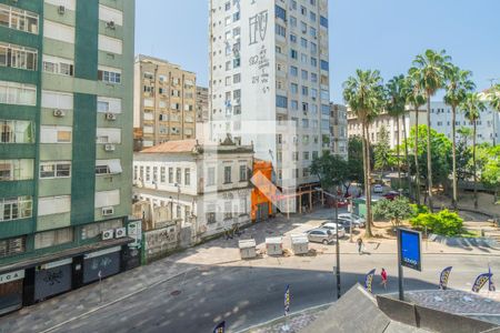 Vista da Sala/Quarto de apartamento para alugar com 1 quarto, 24m² em Centro Histórico, Porto Alegre