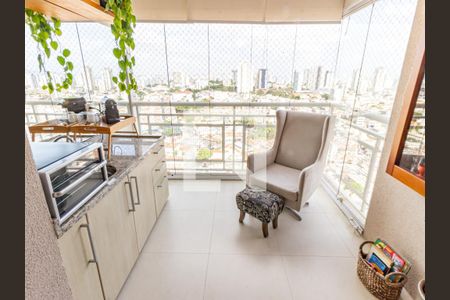 Varanda de apartamento à venda com 3 quartos, 69m² em Vila Oratório, São Paulo