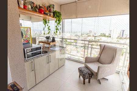 Varanda de apartamento à venda com 3 quartos, 69m² em Vila Oratório, São Paulo