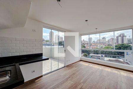 Sala/Cozinha de apartamento à venda com 2 quartos, 69m² em Vila Clementino, São Paulo