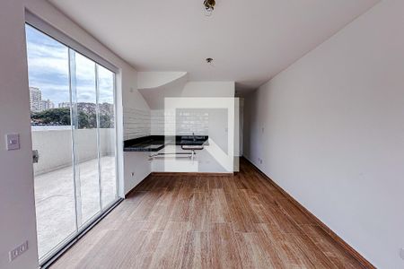 Sala/Cozinha de apartamento à venda com 2 quartos, 68m² em Vila Clementino, São Paulo