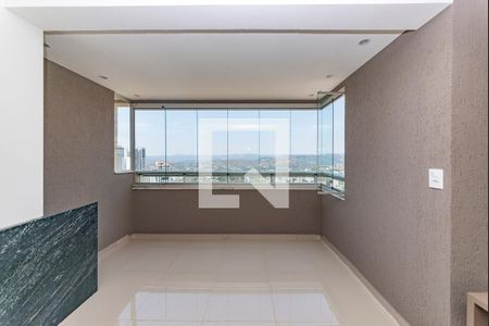 Varanda de apartamento para alugar com 3 quartos, 80m² em Vila da Serra, Nova Lima