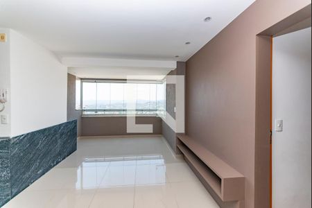 Sala de apartamento para alugar com 3 quartos, 80m² em Vila da Serra, Nova Lima