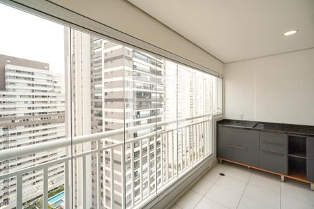 Varanda de apartamento para alugar com 2 quartos, 76m² em Tatuapé, São Paulo