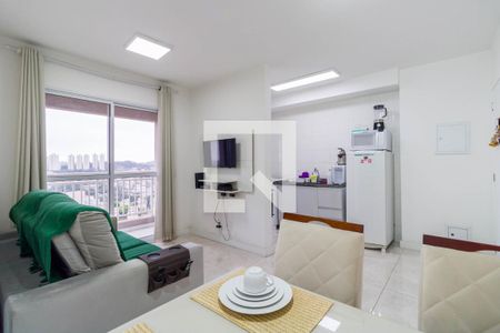 Sala de apartamento para alugar com 2 quartos, 51m² em Jardim Umarizal, São Paulo