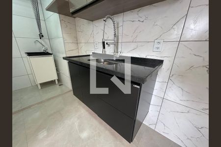 Cozinha de apartamento para alugar com 2 quartos, 38m² em Várzea da Barra Funda, São Paulo