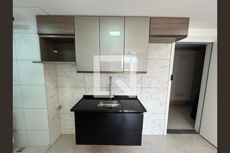 Cozinha de apartamento para alugar com 2 quartos, 38m² em Várzea da Barra Funda, São Paulo