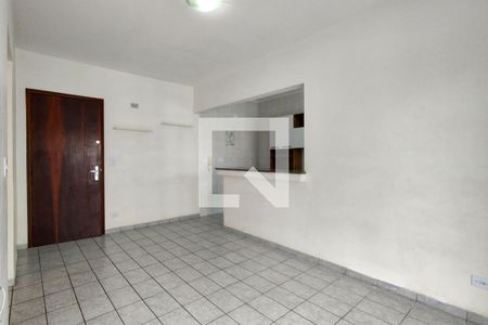 Sala de apartamento para alugar com 1 quarto, 53m² em Canto do Forte, Praia Grande