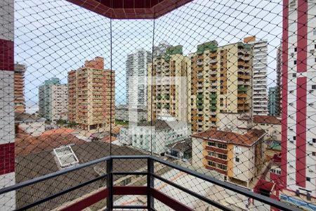 Sacada de apartamento para alugar com 1 quarto, 53m² em Canto do Forte, Praia Grande