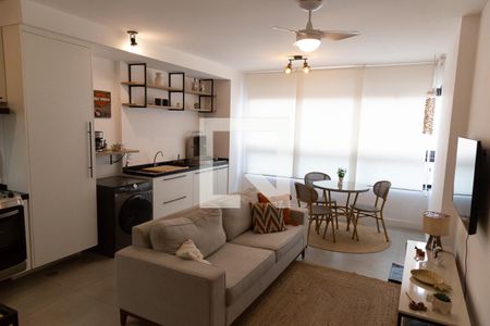 Detalhe Sala de apartamento para alugar com 2 quartos, 69m² em Vila Augusta, Guarulhos