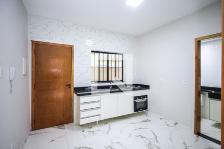 Cozinha de casa de condomínio para alugar com 1 quarto, 39m² em Vila das Merces, São Paulo