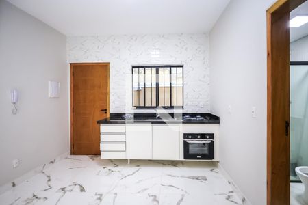 Cozinha de casa de condomínio para alugar com 1 quarto, 39m² em Vila das Merces, São Paulo