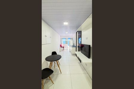 Sala - Cozinha - Suite de kitnet/studio para alugar com 1 quarto, 20m² em Jardim do Estádio, Santo André