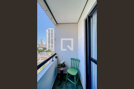 Varanda da Sala de apartamento à venda com 2 quartos, 50m² em Mooca, São Paulo