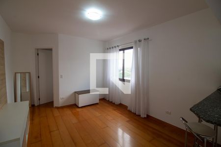 Sala de apartamento para alugar com 1 quarto, 40m² em Brooklin, São Paulo