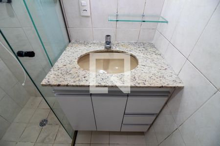 Banheiro da Suíte de apartamento para alugar com 1 quarto, 40m² em Brooklin, São Paulo