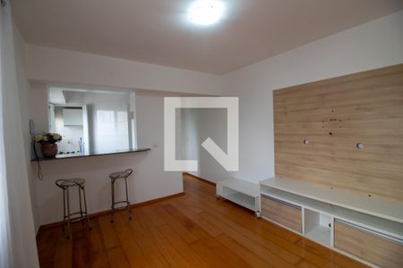 Sala de apartamento para alugar com 1 quarto, 40m² em Brooklin, São Paulo