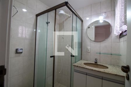 Banheiro da Suíte de apartamento à venda com 1 quarto, 40m² em Brooklin, São Paulo