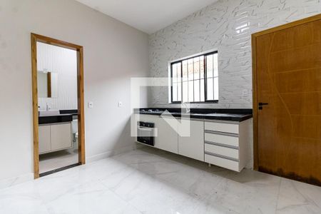 Cozinha de apartamento para alugar com 1 quarto, 32m² em Vila das Merces, São Paulo