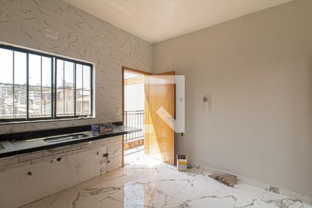 sala/cozinha de apartamento para alugar com 1 quarto, 32m² em Vila das Merces, São Paulo