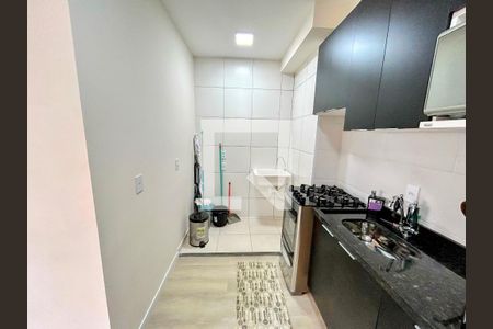 Cozinha de apartamento para alugar com 2 quartos, 35m² em Várzea da Barra Funda, São Paulo