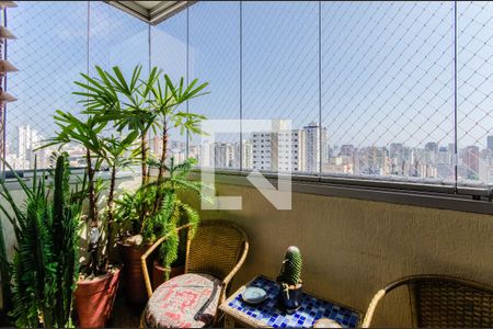 Varanda da Sala de apartamento à venda com 2 quartos, 95m² em Bosque da Saúde, São Paulo