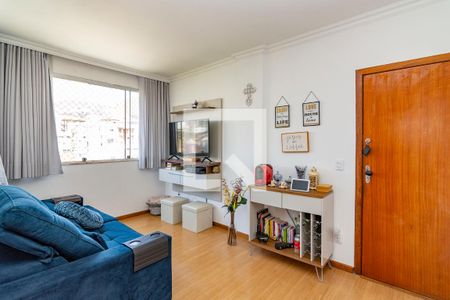 Sala  de apartamento à venda com 3 quartos, 105m² em Buritis, Belo Horizonte