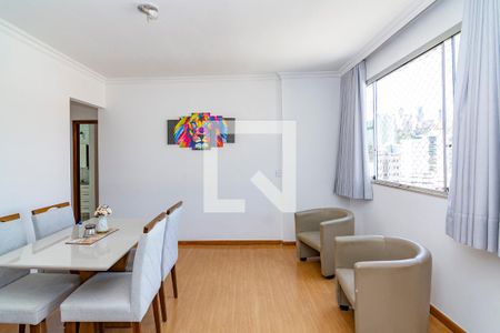 Sala  de apartamento à venda com 3 quartos, 105m² em Buritis, Belo Horizonte