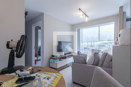 sala_1 de apartamento à venda com 2 quartos, 55m² em Vila Dom Pedro I, São Paulo