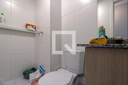 banheiro social_1 de apartamento à venda com 2 quartos, 55m² em Vila Dom Pedro I, São Paulo