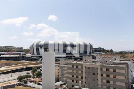 Vista da Sala de apartamento para alugar com 2 quartos, 52m² em Santa Maria, Belo Horizonte