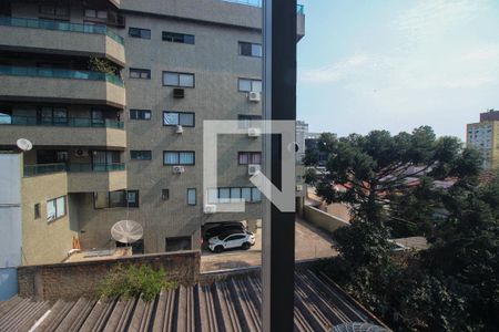 Vista da Sala de apartamento à venda com 1 quarto, 41m² em Menino Deus, Porto Alegre