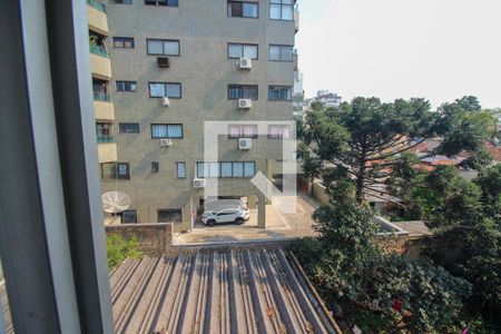 Vista do Quarto de apartamento à venda com 1 quarto, 41m² em Menino Deus, Porto Alegre