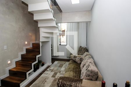 Sala de apartamento à venda com 3 quartos, 150m² em Cinquentenário, Belo Horizonte