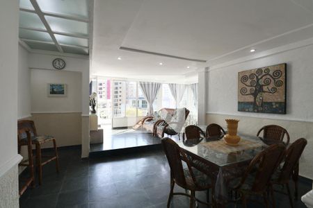 Sala de apartamento para alugar com 2 quartos, 162m² em Jardim Três Marias, Guarujá