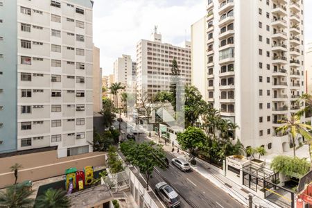 Vista do Quarto da Suíte de apartamento para alugar com 1 quarto, 70m² em Santa Cecilia, São Paulo