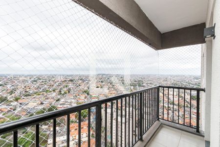 Varanda de apartamento para alugar com 2 quartos, 42m² em Parque Maria Helena, São Paulo