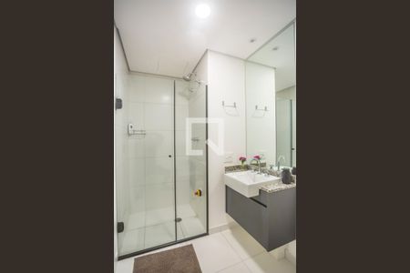 Banheiro de kitnet/studio à venda com 1 quarto, 22m² em Vila Mariana, São Paulo