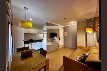 Sala de apartamento para alugar com 1 quarto, 25m² em Vila Congonhas, São Paulo