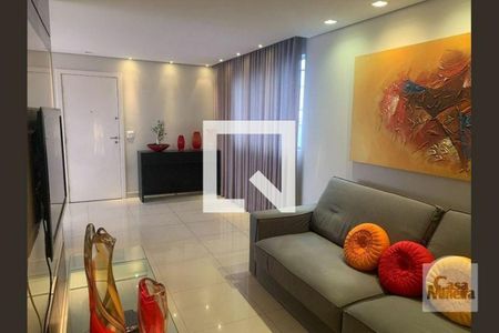 Sala de apartamento à venda com 3 quartos, 100m² em Santo Agostinho, Belo Horizonte